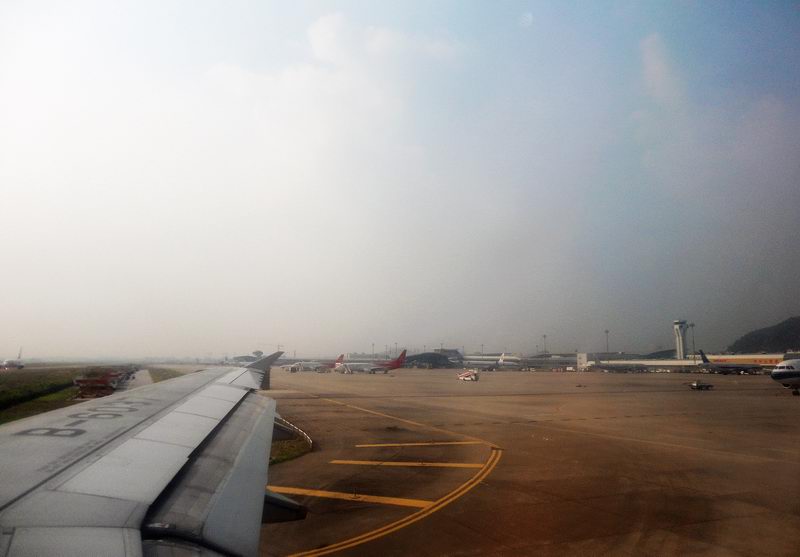 深圳到达州飞机坐了8小时