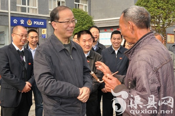 焦伟侠等市领导来渠调研基层党建工作