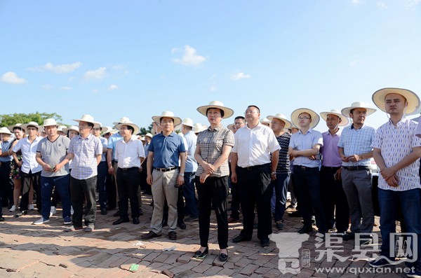 渠县召开2016年二季度脱贫攻坚促龙头企业发展现场推进会