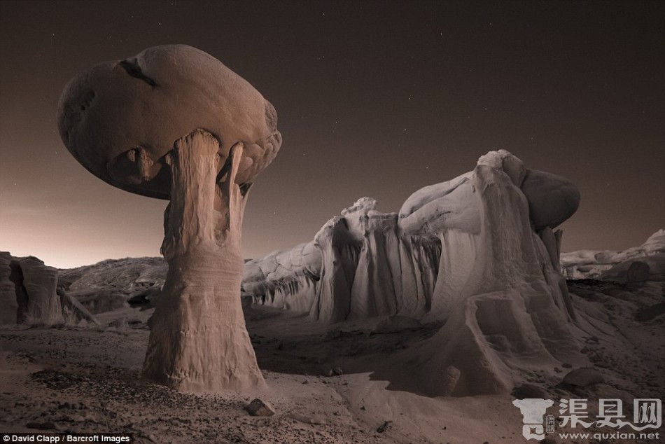 美国西南部沙漠景观令人叹为观止:如同外星世界