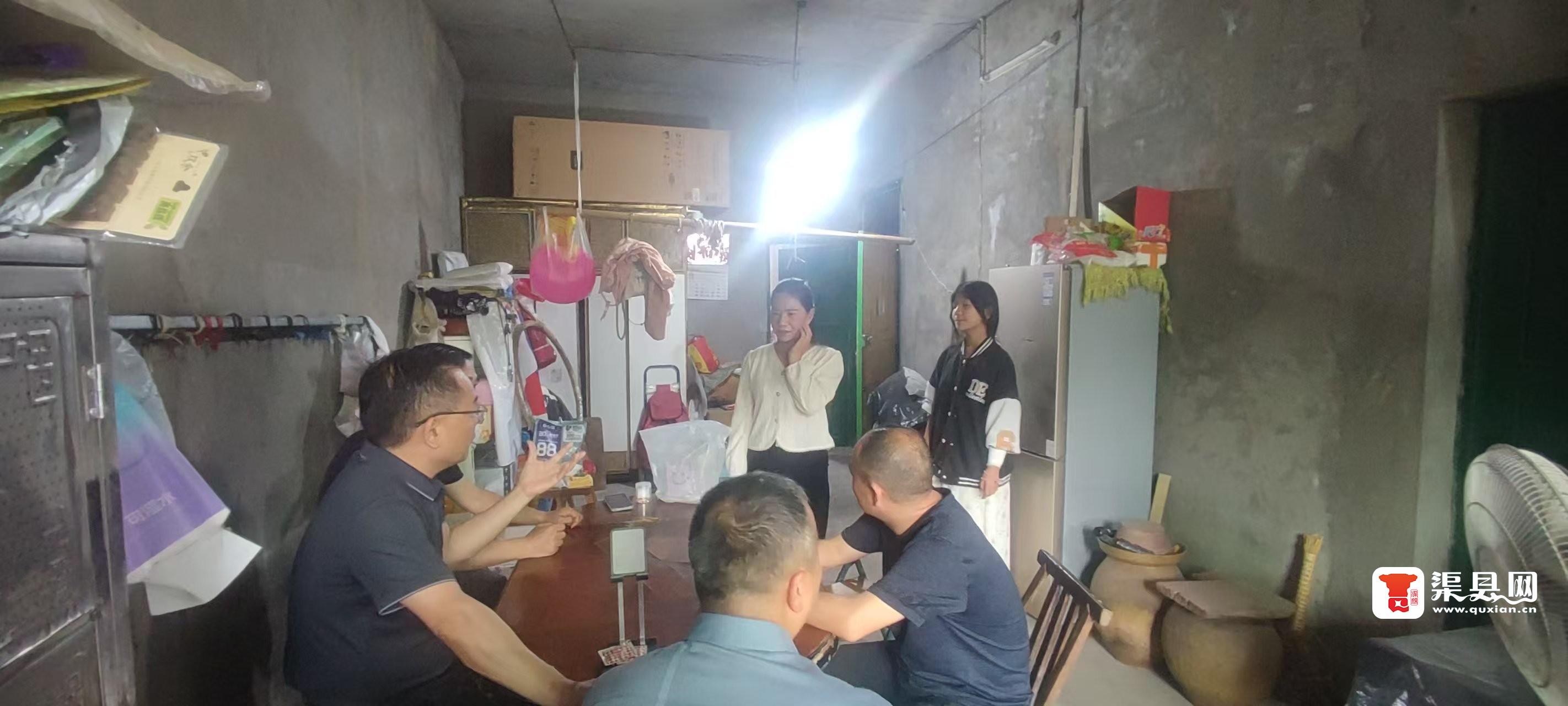 渠县清溪中学：进行“春风化雨、家校共育”家访活动
