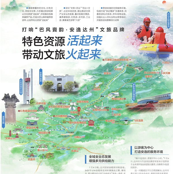 打响“巴风賨韵·安逸达州 ”文旅品牌 特色资源活起来 带动文旅火起来