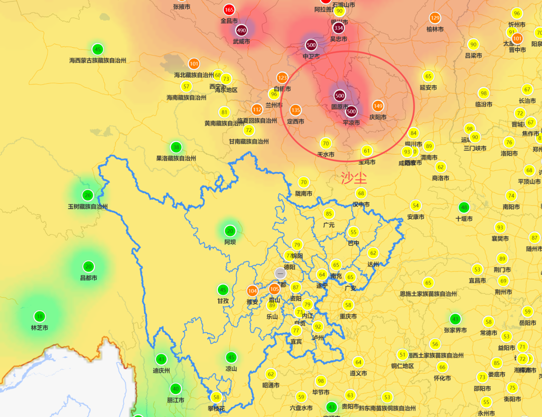 黄色预警！达州人注意，沙尘要来了......