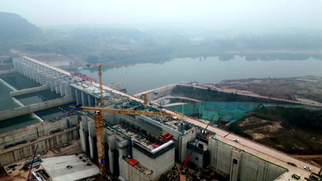 新年新愿 · 渠向2026 | 渠江风洞子航运枢纽工程奋力冲刺开门红