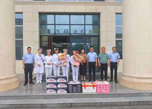 情暖护士节 银医共携手｜农行渠县支行致敬一线医护人员 深化银医战略合作