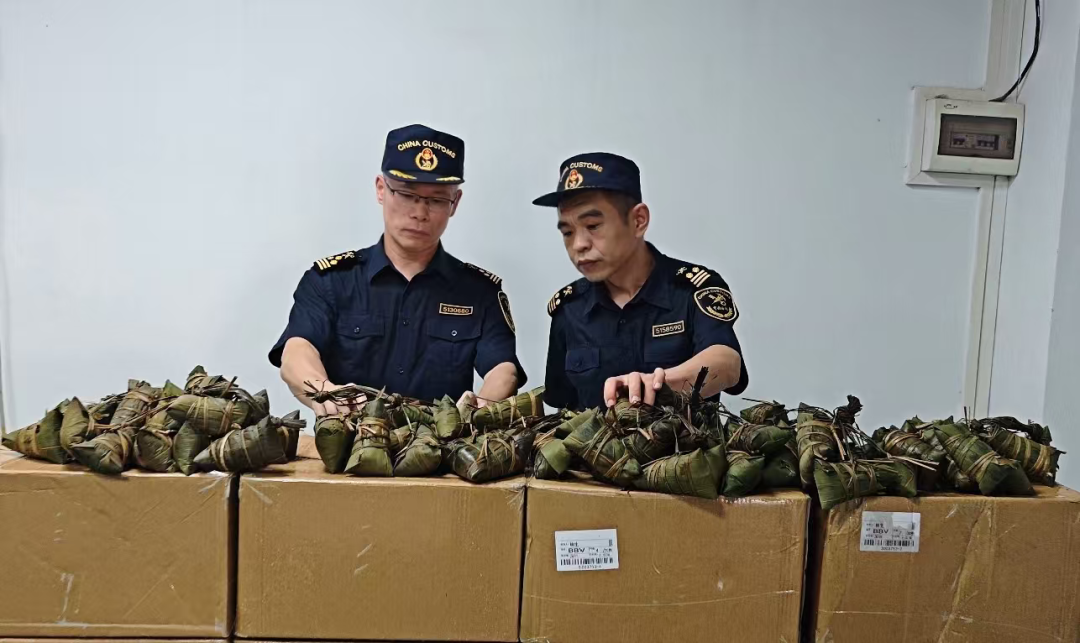 1.6吨走私粽子被查获