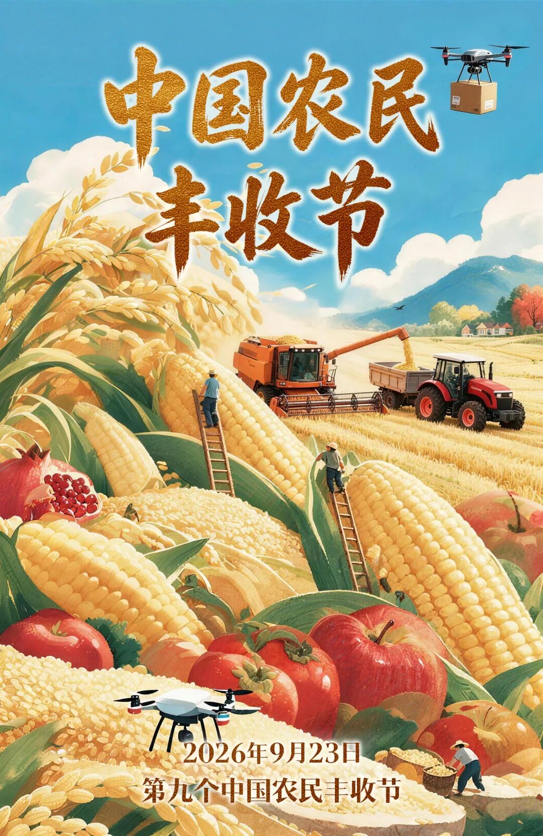 秋分，节日快乐！